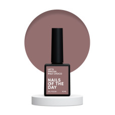 NAILSOFTHEDAY Lakier hybrydowy Let's special Milk choco, 10 ml
